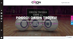 Desktop Screenshot of adsl.oriontelekom.rs