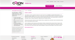 Desktop Screenshot of novi.oriontelekom.rs