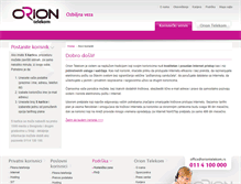 Tablet Screenshot of novi.oriontelekom.rs